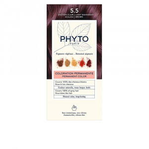 PHYTOCOLOR #5.5-Castaño Claro Caoba 4 u