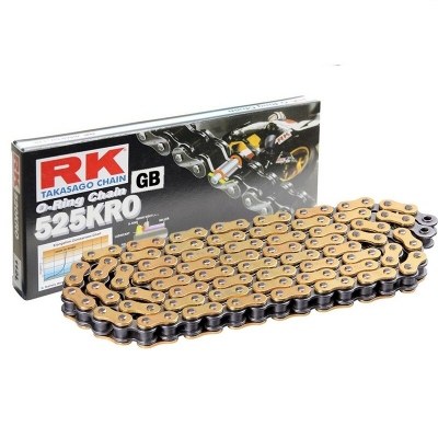 Cadena RK GB525KRO con 104 eslabones oro GS525KRO-104