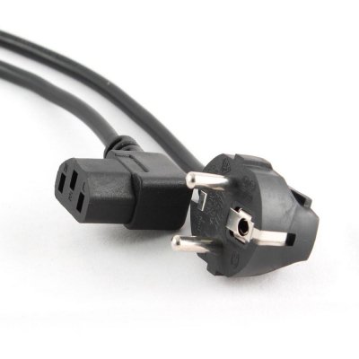 Cable Alimentacion IEC C13 a SCHUKO ACODADOS 1,8m