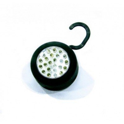 LINTERNA 24 LEDS CON GANCHO E IMAN