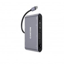 Canyon DS-14 USB 3.2 Gen 1 (3.1 Gen 1) Type-C 5000 Mbit/s Gris