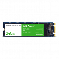 UNIDAD SSD M.2 WD 240GB (WDS240G3G0B) GREEN, SATA3, 2280