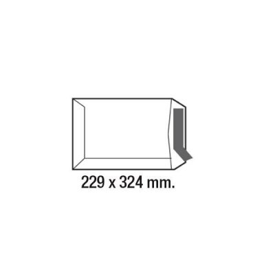 SAM C.250 bolsas 229x324mm offset blanco