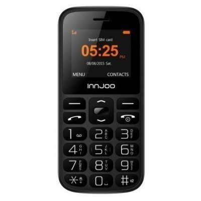 Teléfono Móvil Innjoo Senior Phone para Personas Mayores/ Negro