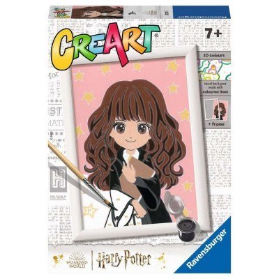 Kit para pintar con números ravensburger creart serie e harry potter: hermione