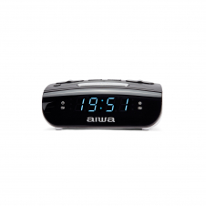 Aiwa CR-15 despertador Reloj despertador digital Negro, Blanco