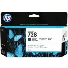 Tinta HP LF DesignJet 728 130ml Color Negro Mate
