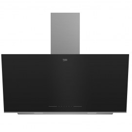 Campana decorativa Beko BHCA96641BBHS 90cm 712m3h CRISTAL negro