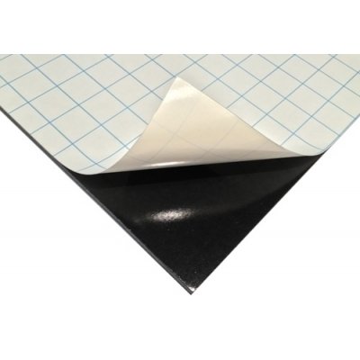 CARTON PLUMA ADHESIVO NEGRO 5 mm 70x100