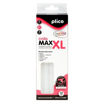 CAJA 12 BARRAS COLA PLICO MAX XL 1645