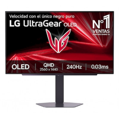 LG 27GX704A-B pantalla para PC 68,6 cm (27) 2560 x 1440 Pixeles Quad HD OLED Negro