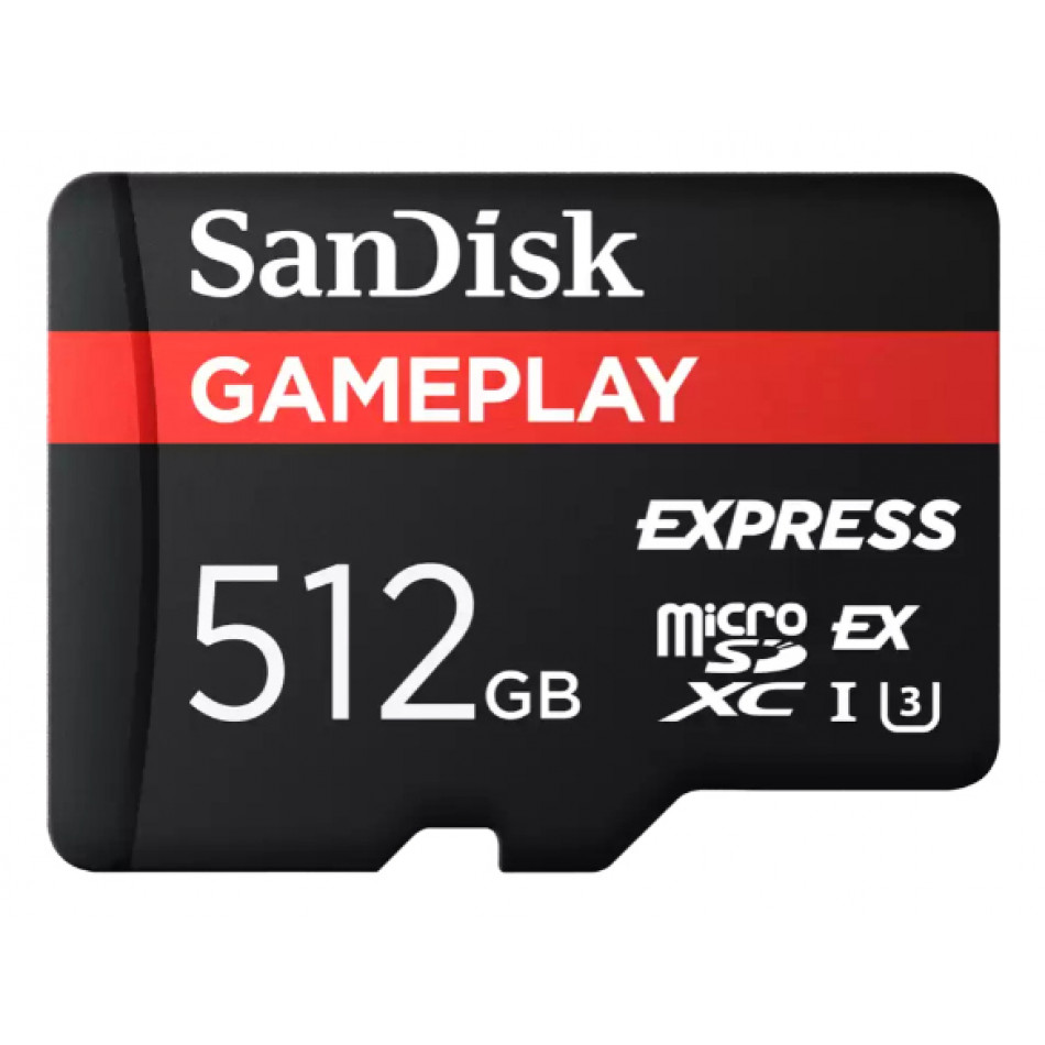 GamePlay Express microSD 512GB UHS-I Clase 10