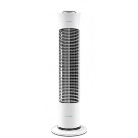 Ventilador de torre Cecotec 6090 Skyline, 75 cm, 45W, 3 velocidades, ref. 05921, blanco