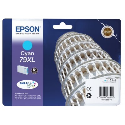 Tower of Pisa Cartucho 79XL cian