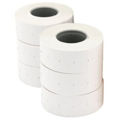 Etiquetas Adhesivas en Rollo Apli 100919/ 26 x 16mm/ Pack de 6 Rollos