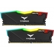 KIT MEMORIA RAM TEAMGROUP T-FORCE DELTA RGB DDR4 16GB 8GBx2 3600MHZ