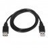Aisens Cable Usb 2.0 Tipo A/M-A/H Negro 3M
