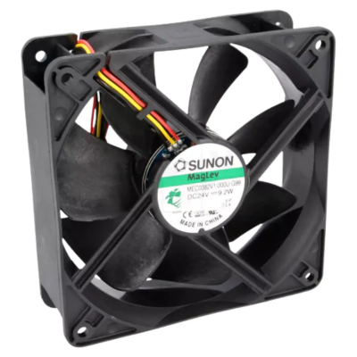 VENTILADOR 24Vdc 120x120x38mm 9,2W 3 Cables VAPO Sunon
