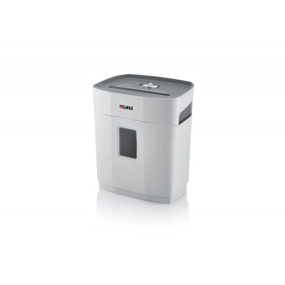 Dahle PaperSAFE 100 Destructora de Papel Manual Corte en Particulas P-4 - Destruye hasta 5 Hojas - Papelera de 12L - Apta para Papel y Tarjetas - Color Gris