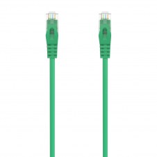 AISENS Cable de Red Latiguillo RJ45 LSZH Cat.6A 500 Mhz UTP AWG24, Verde, 25CM