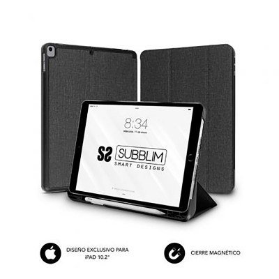 Funda subblim shock case para apple ipad 10.2pulgadas negro