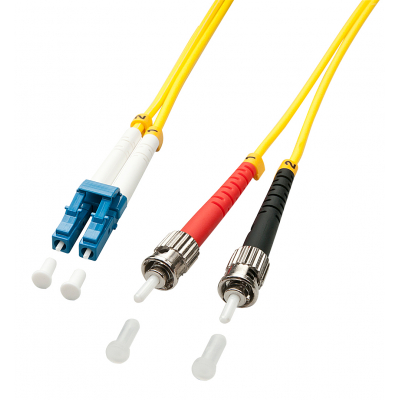 2m LC/ST Cable de fibra óptica e InfiniBand Multicolor, Amarillo