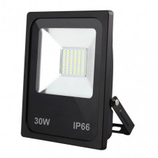 Proyector Led Smd Dacita 30w 6500k Negro 2700lm 120º Ip66 23x19,5x5 Cm