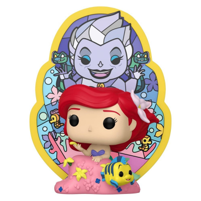 Funko pop deluxe little mermaid ariel (glass)