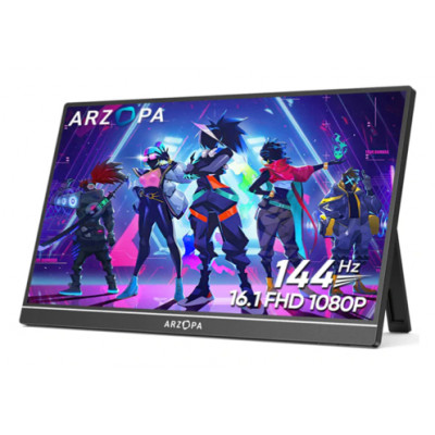 Z1FC pantalla para PC 40,9 cm (16.1) 1920 x 1080 Pixeles Full HD LCD Negro