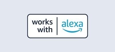 Logotipo de Compatible con Alexa