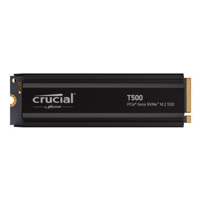 Disco duro interno solido ssd crucial t500 4tb pcie nvme 4.0 x4 con hs
