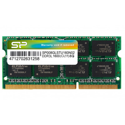SP Memoria Sodimm 8GB DDR3L 1600MHz