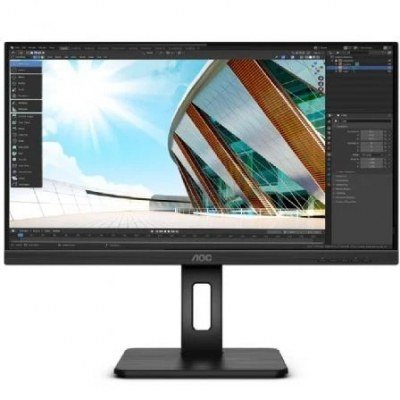 Monitor Profesional AOC Q24P2Q 23.8/ QHD/ Multimedia/ Negro