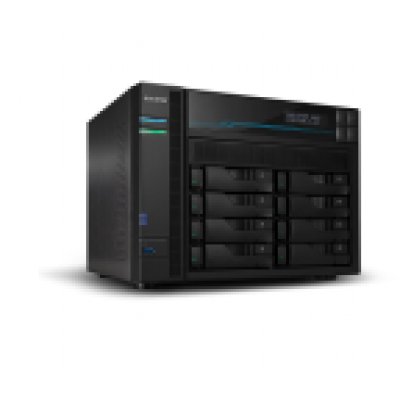 NAS ASUSTOR TOWER 8 BAY QUAD-CORE 8GB DDR4 10 GBE X 2 2.5 GBE X 2 USB 3.2