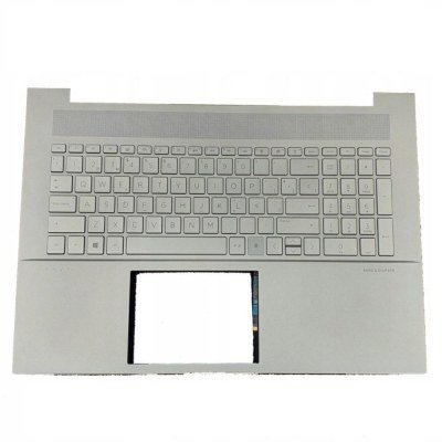 Top case + Teclado compatible para portátil HP 17-CE Blanco L52452-071