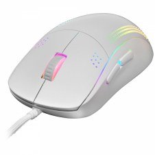 Ratón Mars Gaming MMPRO mano derecha USB tipo A Í?ptico 32000 DPI Blanco