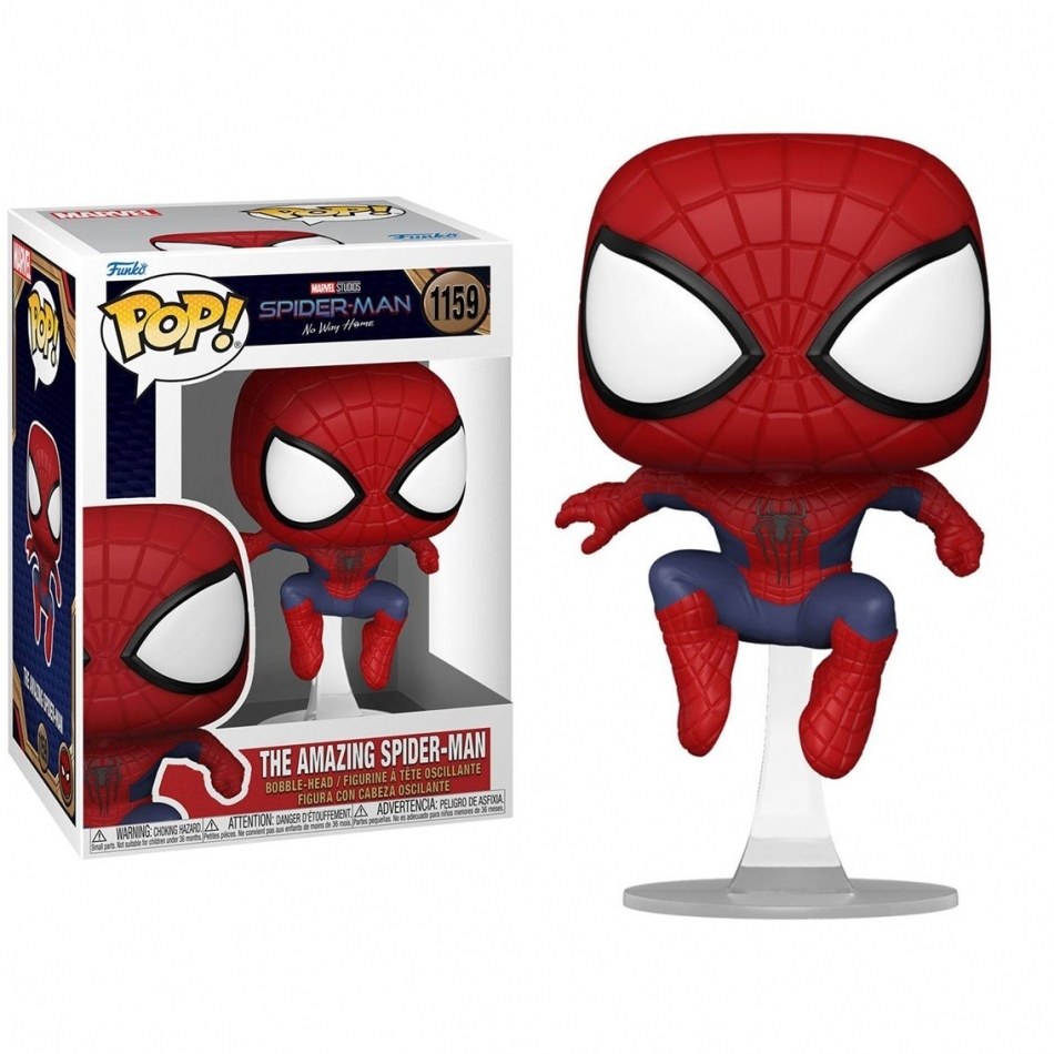 Funko pop marvel spiderman no way home the amazing spider - man 67608