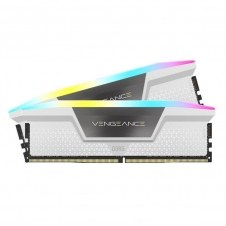 MEMORIA DIMM DDR5 CORSAIR 32GB 2X16GB 5200MHZ VENGANCE RGB BLANCO
