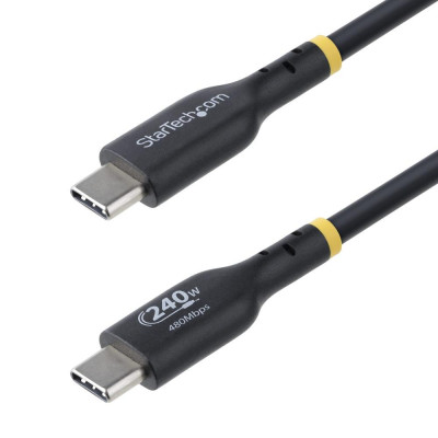 Cable usb tipo c startech 3m - macho - macho - negro