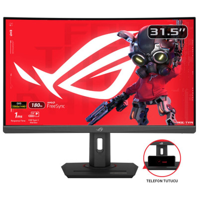 ROG Strix XG32WCS pantalla para PC 80 cm (31.5) 2560 x 1440 Pixeles Quad HD LED Negro