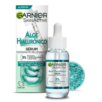GARNIER Skin Active Serum Hidratante Rellenador Aloe Hialurónico 30ML