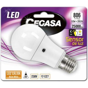 Bombilla Cegasa LED 806LM 8.5W 2700K 326115