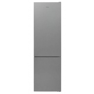 Frigorífico combi Infiniton FGC-327TD20XEG, 201 x 59.5 x 60 cm, No Frost, clase E, 238 kWh año, 39dB, 326 litros, cajón Fresh zone, reversible, inox