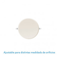 Downlight Led Smd Migmatita 18w 4000k Blanco 1800lm 2x12x12 Cm Corte Ajustable (7-10,8)