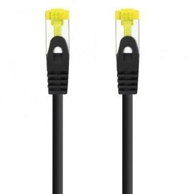 Cable de Red RJ45 SFTP Nanocable 10.20.1900-L25-BK Cat.6A/ LSZH/ 25cm/ Negro