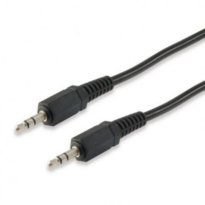 Cable audio equip mini jack 3.5mm macho macho 2.5m
