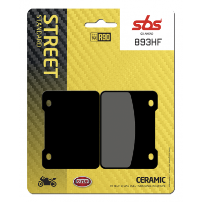 HF Street Ceramic Organic Brake Pads SBS 893HF