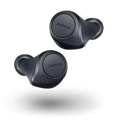 Auriculares inalambricos jabra elite 75t wlc gris + estuche de carga