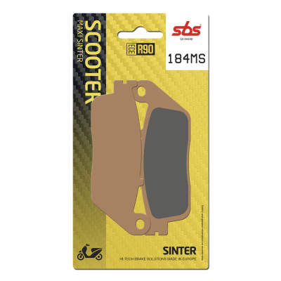 MS Scooter Maxi Sintered Brake Pads SBS 184MS