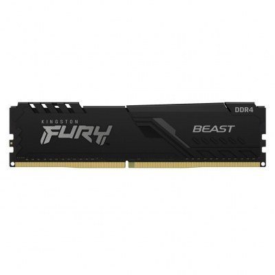 Memoria ram ddr4 16gb kingston - 3000mhz - pc4 - 24000 - fury beast - negro